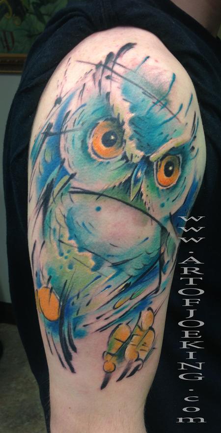 Tattoos - Abstract Owl  - 84193